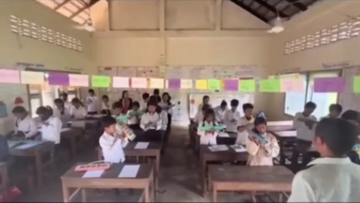 在学生からカンボジア現地レポート～音楽を通じた教育支援プログラム～