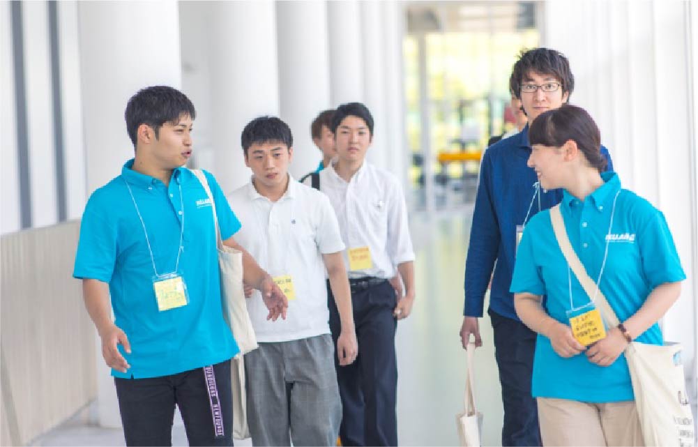学生が運営するオープンキャンパス