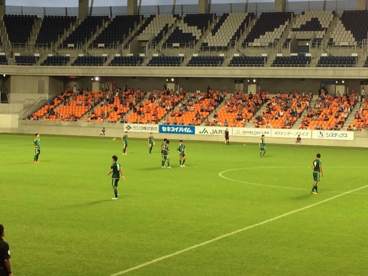 天皇杯全国サッカー選手権大会でａｃ長野パルセイロと対戦 Topics 北陸大学