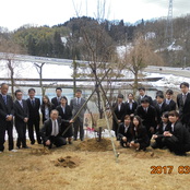 平成２８年度卒業記念植樹式