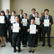 北陸大学特別奨学金の奨学生認定書授与式を挙行（太陽が丘）