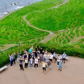 留学生を対象とした夏期研修（バスで巡る夏の能登半島）を実施