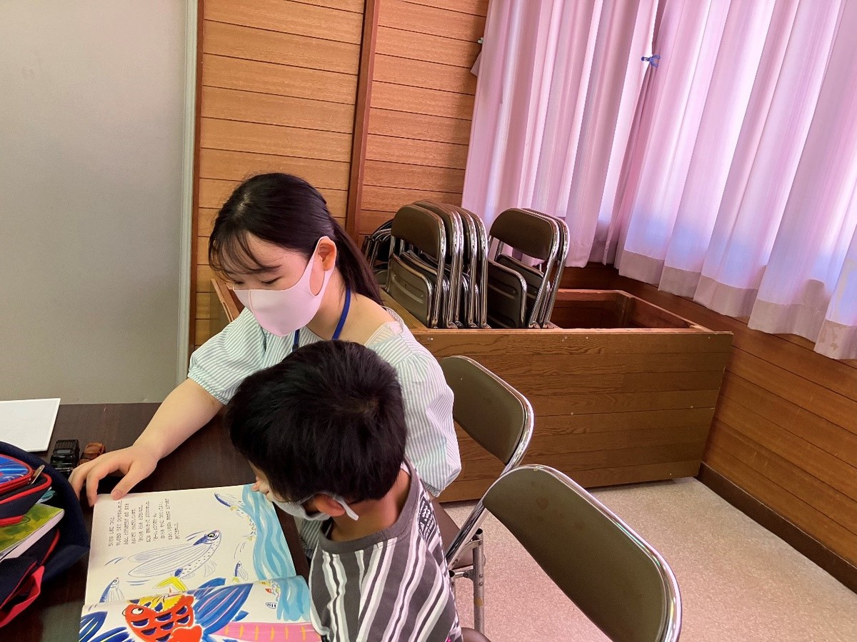 外国人児童・生徒への日本語学習支援ボランティアを行いました