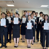 奨学生認定書授与式を開催