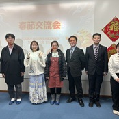 中国出身の留学生3名が、石川県立金沢辰巳丘高等学校の「春節交流会」に参加しました