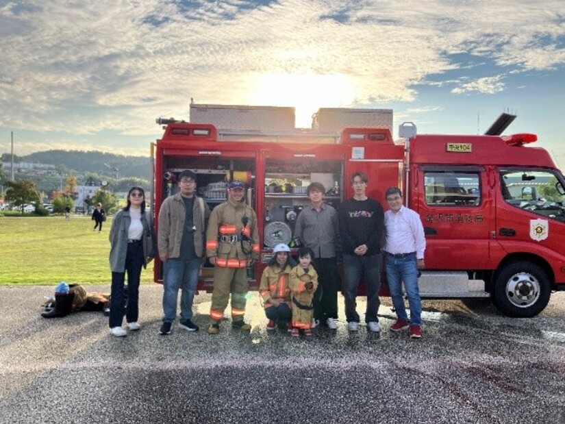 日本語ボランティアサークルつなぐみ：大桑町平町会の防災訓練に参加