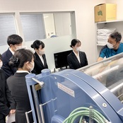 臨床工学コース３年次生が「中部国際医療センター」を見学！