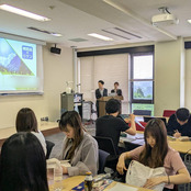 「お客様の要望に難しいとは言えない」　理研産業株式会社勤務の卒業生よるキャリア講演を実施