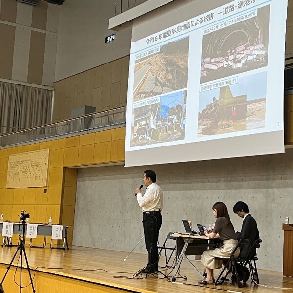 馳浩石川県知事による特別講義を実施