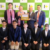 カンボジア政府高官来学