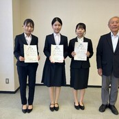 2025年度北陸大学特別奨励金認定書授与式（第二回）を挙行（太陽が丘）